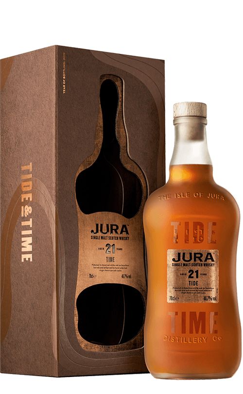 Jura 21 Y.O. Tide Single Malt Whisky, GIFT