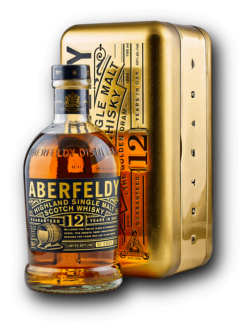 Aberfeldy 12YO The Golden Dram 40% 0.7L