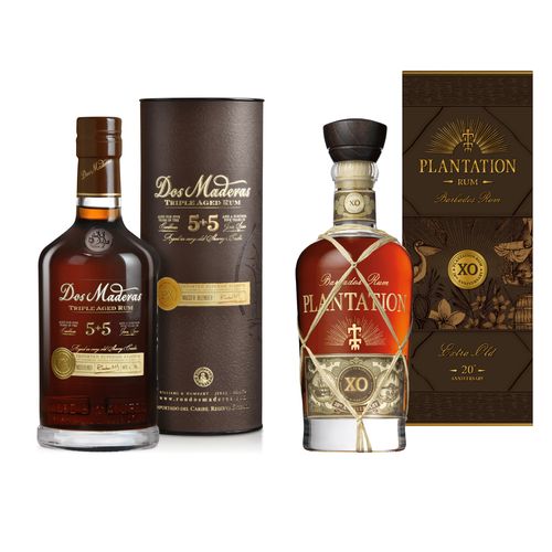 Dos Maderas 5+5, GIFT + Plantation XO 20th Anniversary, 40 %, 0.7 L, GIFT