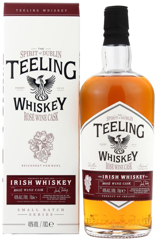 Teeling Rose Wine Cask 46%, 0,7L v kartóne