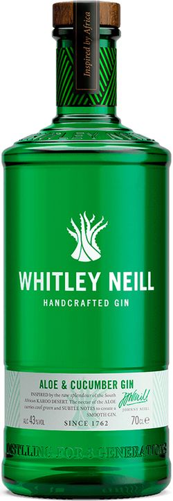 Whitley Neill Aloe a Cucumber Gin 43% 0,7L