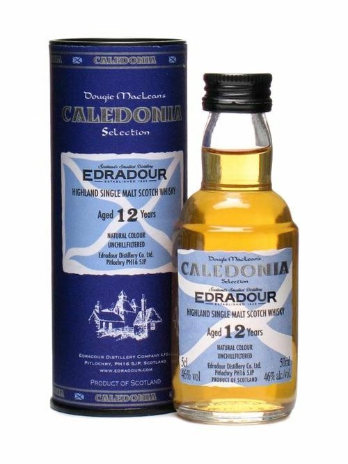 Edradour Caledonia Selection Aged 12 Years MINI, GIFT