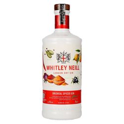 Whitley Neill London Dry Oriental Spiced Gin 43% 0,7L