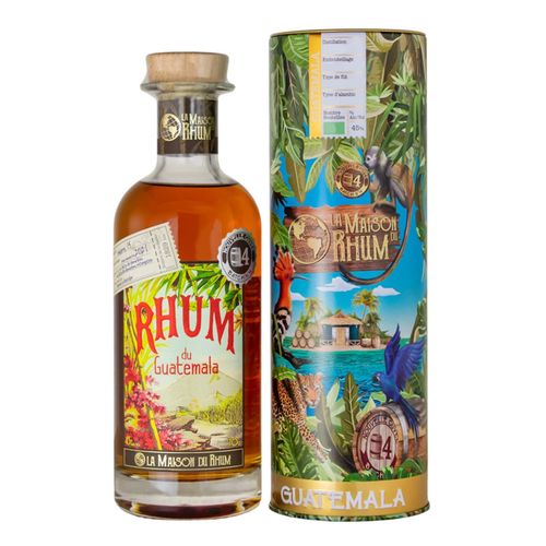 La Maison Du Rhum Guatemala Solera No.4 15y 45% 0,7L v tube