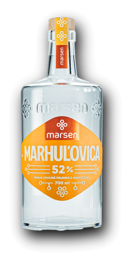 Marsen Marhuľovica 52% 0.7L