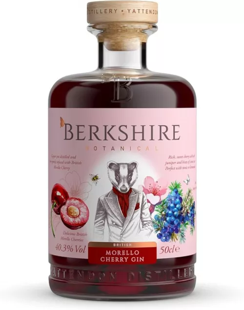 Berkshire Botanical Morello Cherry Gin 40,3% 0,5 L (čístá fľaša)