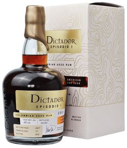 Dictador Episodio American Oak Cask 2002, 43%, 0.7 L, GIFT