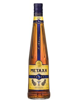 Metaxa 5* 38% 1L (čistá fľaša)
