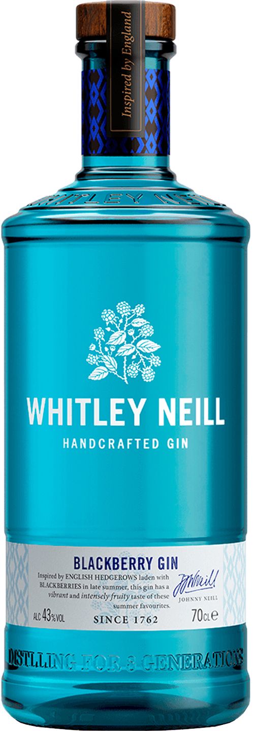 Whitley Neill Blackberry gin 43% 0,7L