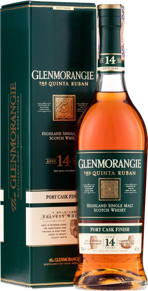 Glenmorangie Quinta Ruban 14y 46% 0,7 l (kartón)