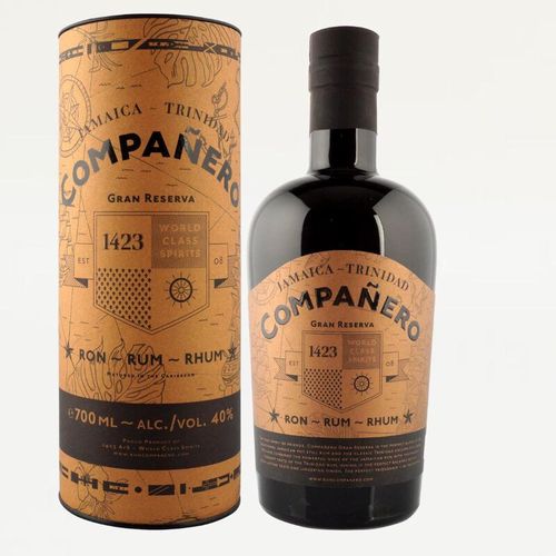 COMPANERO JAMAICA GRAN RESERVA 40% 0,7 l (tuba)