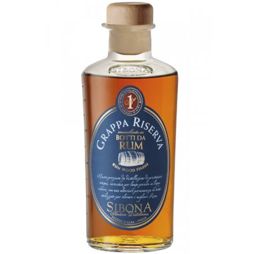 Grappa Riserva Rum Wood Finish